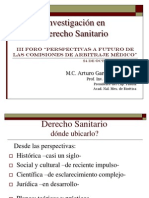 Investigación en Derecho Sanitario