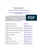 Formulación y Nomenclatura