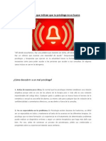 10 Señales de Alarma Que Indican Que Tu Psicólogo No Es Bueno