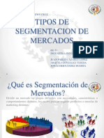 Tipos de Segmentacion de Mercados