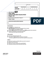 IGCSE Biology: Practice Essay Questions C