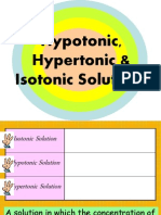 Hypotonicisotonic&hypertonicsolutions