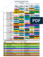 Time Table-Term IV PGP 2013-15 Pre Mid Term -13.06.2014