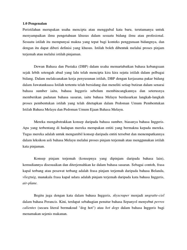 Peminjaman Bahasa Pdf