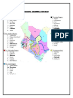 Karate Dermacation Map