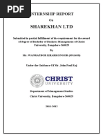 59064669 Sharekhan Internship Report