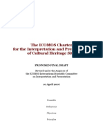 ICOMOS Interpretation Charter en 10-04-07