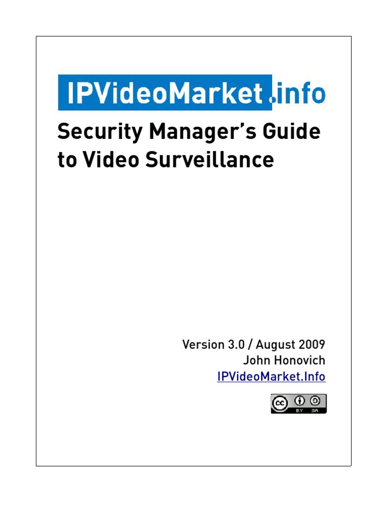 Security Manager Guide Video Surveillance v3 0 | PDF