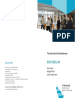 Tutoriums - Flyer FH Bielefeld