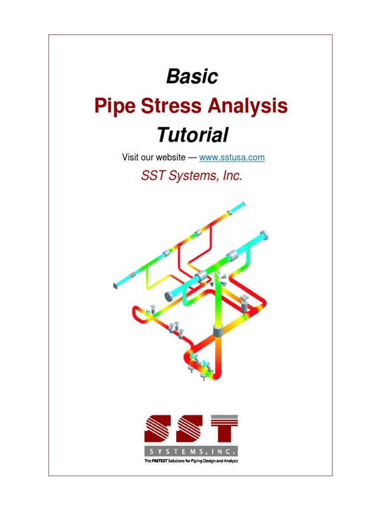 Basic Pipe Stress Analysis Tutorial Stress (Mechanics) Pipe (Fluid