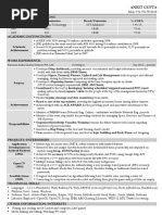 Ankit Gupta Resume