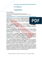 Niveles y Clases de Cronogramas PDF