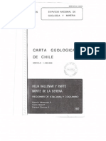 Carta Geologica de Chile