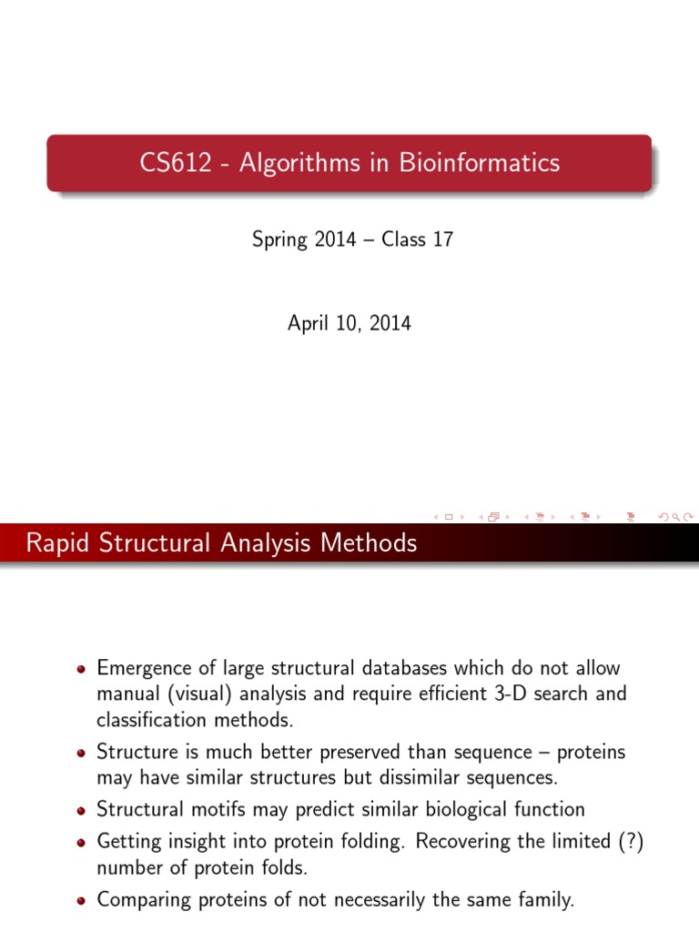 CS612 - Algorithms in Bioinformatics: Spring 2014 - Class 17 | Download ...