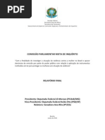 Relatório Do Senado Sobre a Violência Doméstica Contra a Mulher No Brasil