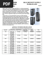 For Centrifugal Pumps Dean Bennett Supply PH 800-621-4291: F&W VFD Drives