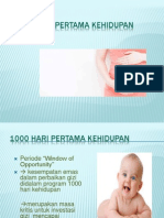 1000 Hari Pertama Kehidupan