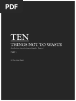 Download Ten Things-Part One by Umm Umar Khaled SN232591609 doc pdf