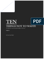 Ten Things-Part One