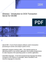 Glossary for Intro to CICS Transaction Server 102704