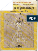 Manual de Logică Şi Argumentare