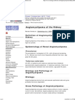 Angiomyolipoma of The Kidney - WWW - Urology-Textbook