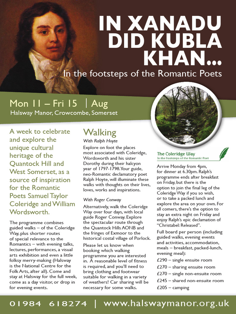 In Xanadu Did Kubla Khan PDF Samuel Taylor Coleridge William