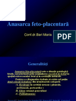 Anasarca Feto Placentara