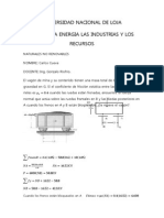 Deber de Estatica Sistemas de Fuerza