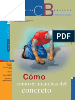 Conceptos Básicos Cómo Remover Manchas Del Concreto