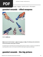 Gunshot Wounds - Rifled Weapons - WWW - Forensicmed.co