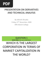 Download Presentation on Derivatives and Technical Analysis by Adhvith Dhuddu SN23260655 doc pdf