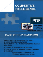 Competitive Intelligence Final