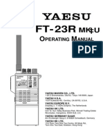Yaesu Ft 23r Mk2 Op Manual