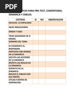 evaluaciones entre pares