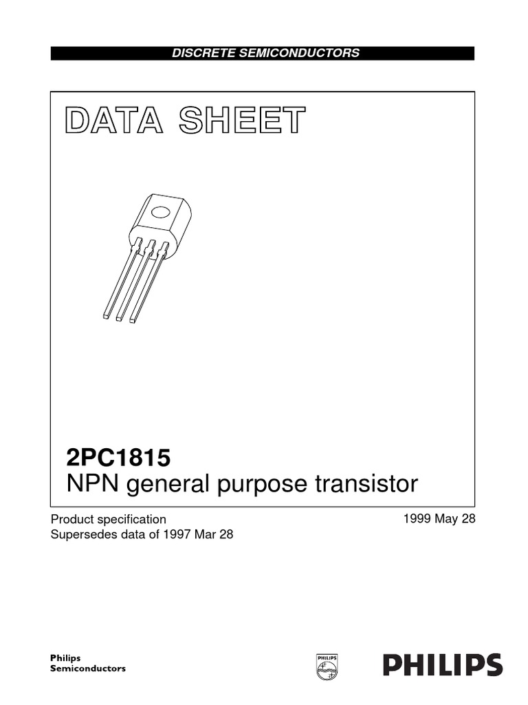 1815npn_BJT Bipolar Junction Transistor Transistor