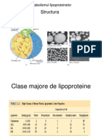 Metabolismul Lipoproteinelor - Curs Postuniversitar