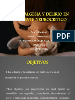 Sedoanalgesia y Delirio en El Paciente Neurocritico