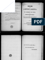 Trelles Cuestion de Límites Entre La Rep. Argentina y El Gob. de Chile