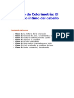 Curso de Colorimetr a Del Cabello