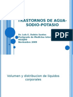 Trastornos de Agua-Sodio-Potasio