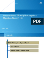 Introduction To TRAM Report