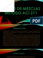 Diseño de Mezclas Metodo Aci 211