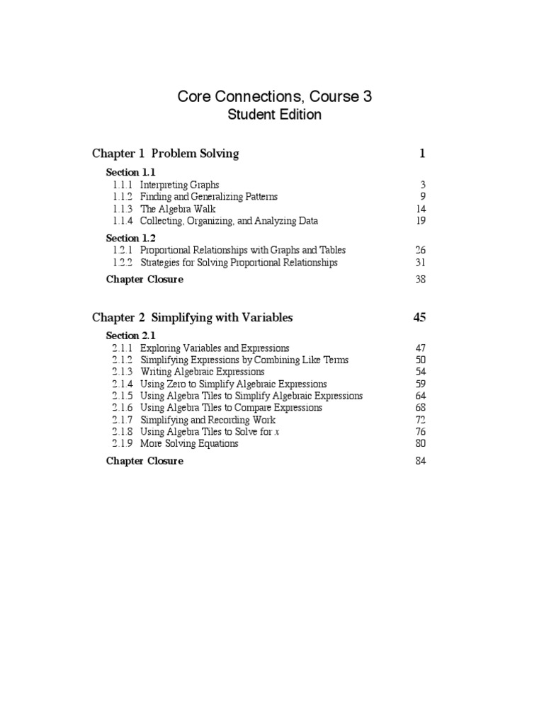 Cc3 Toc Sv Pdf Equations Exponentiation