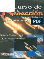 Gonzalo Martín Vivaldi - Curso de Redacción