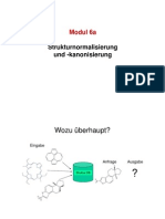 Modul 6a (Strukturnormalisierung)