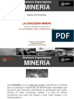 CDA - La Concesion Mineral Definicion Derecho - Miguel Ángel Aguado