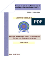 IJAET Volume 7 Issue 3 July 2014