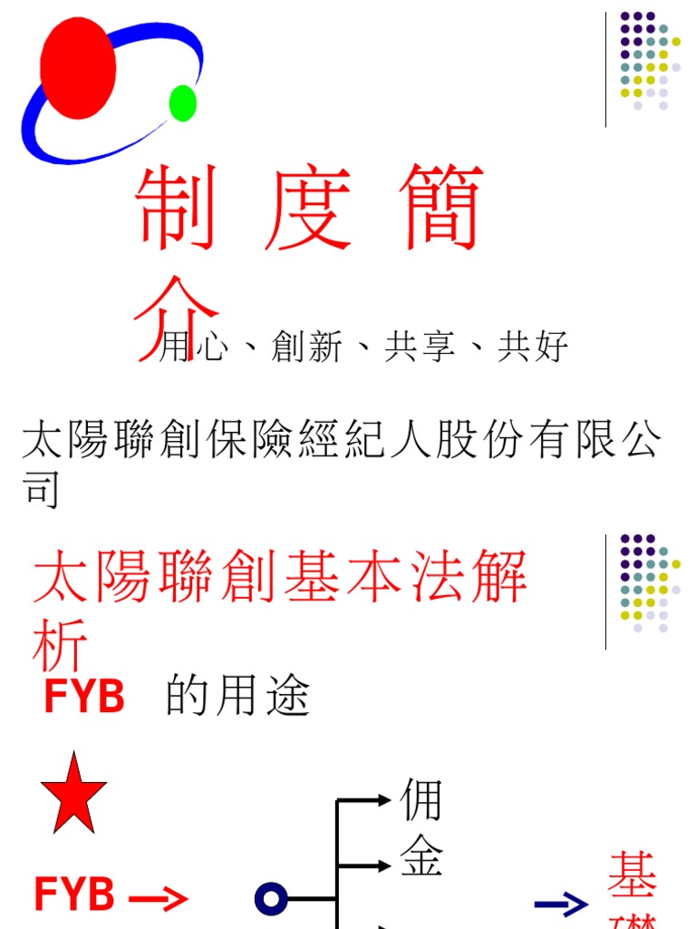 太陽聯創制度 97年版 Pdf