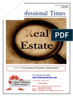 Rofessional Times: Privately Circulated E-Mail Only "4th May 2012" Real Estate Special